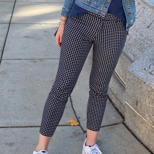 Gingham pixie pants